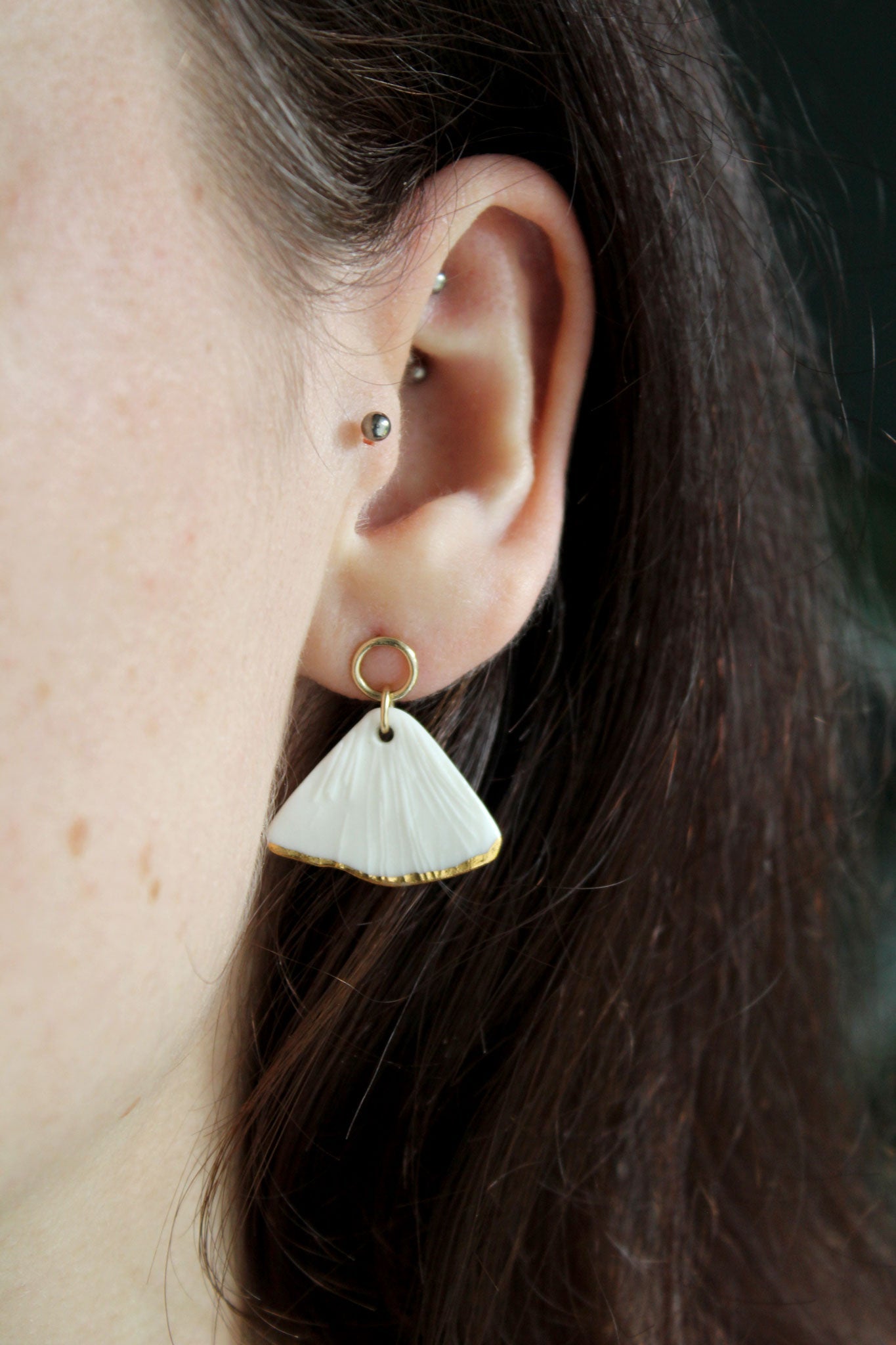 Boucles d'oreilles Coquelicot