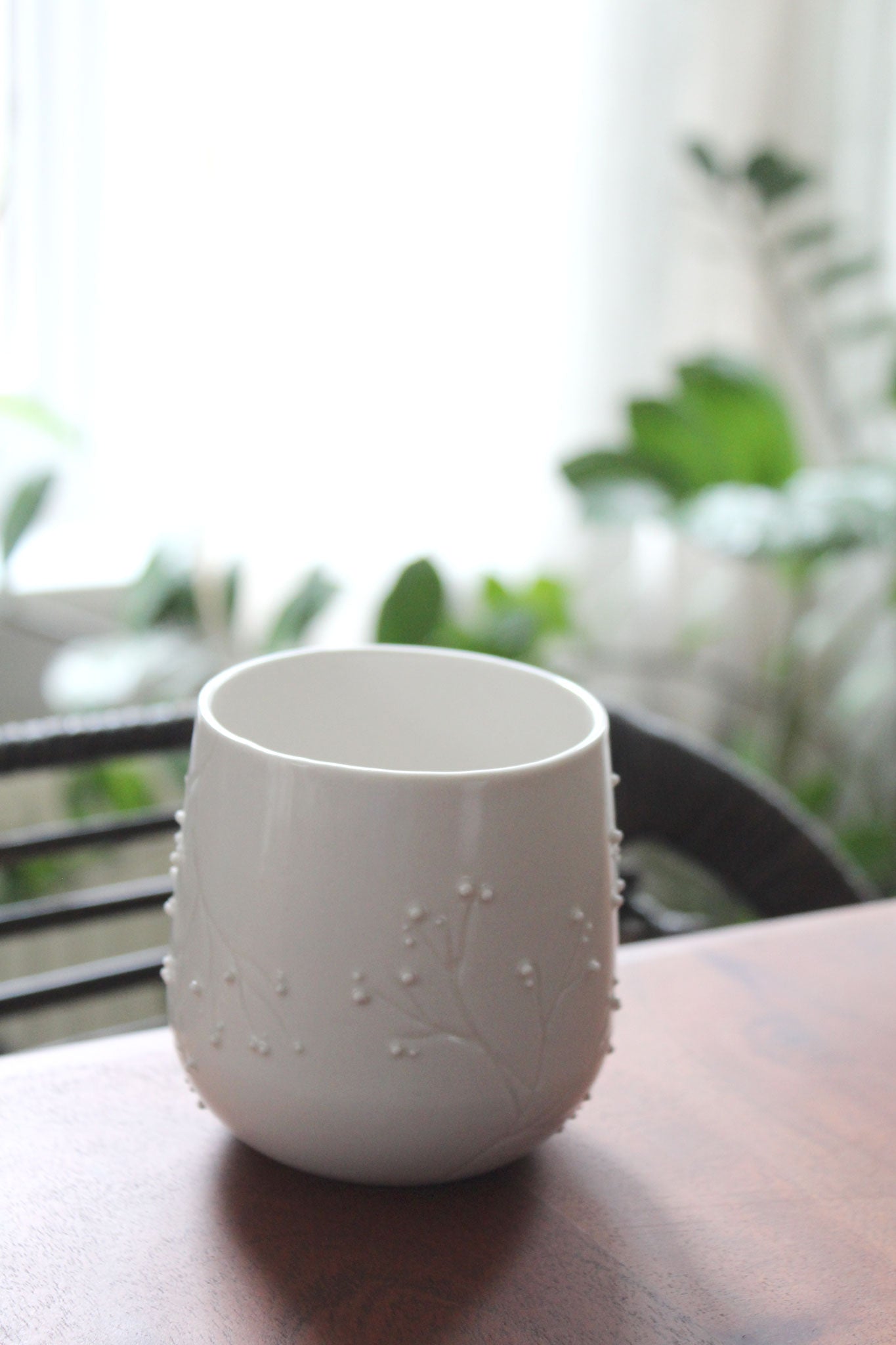 Tasse - Jardin de porcelaine - Blanc