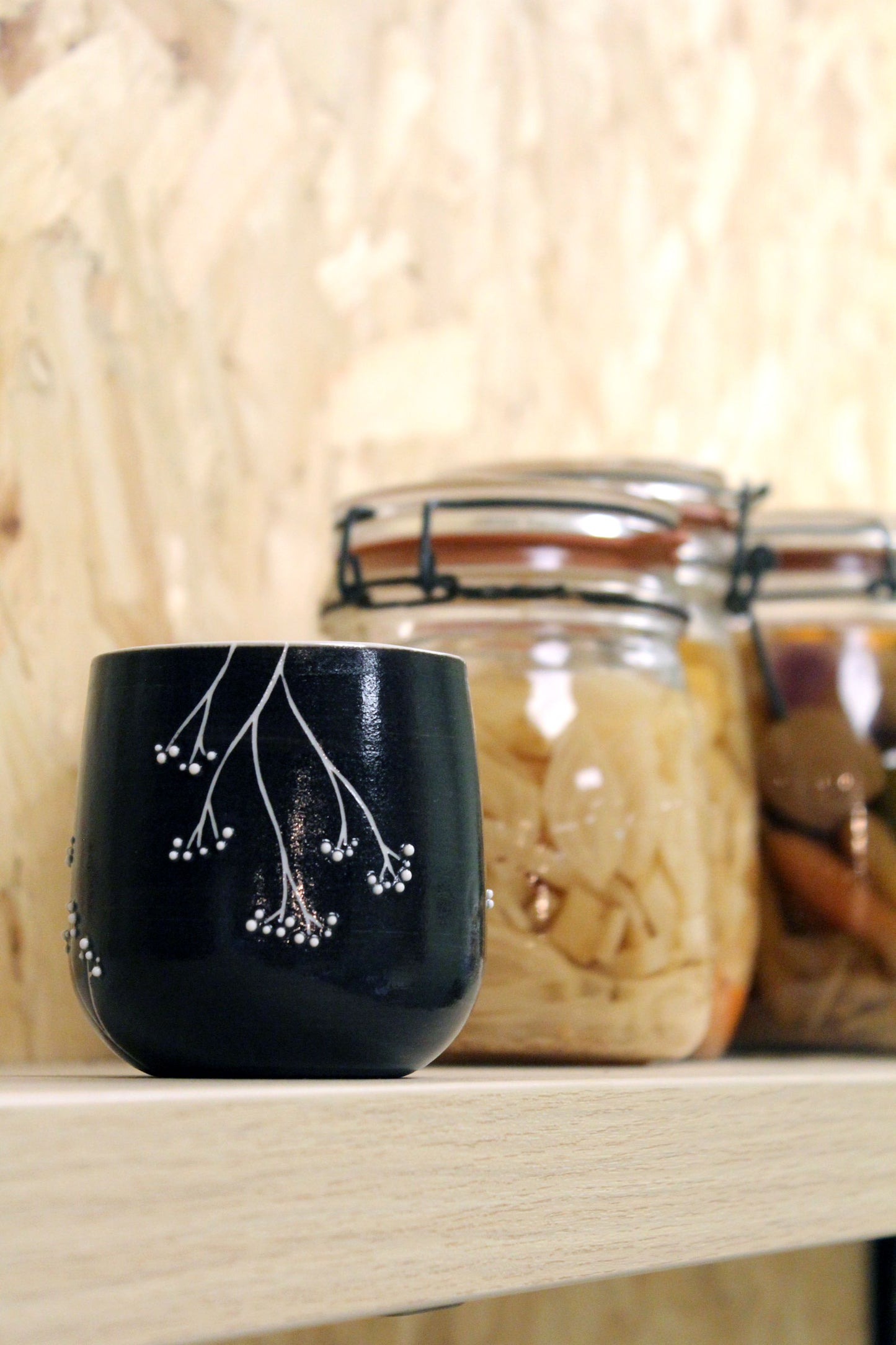Tasse - Jardin de porcelaine - Noir