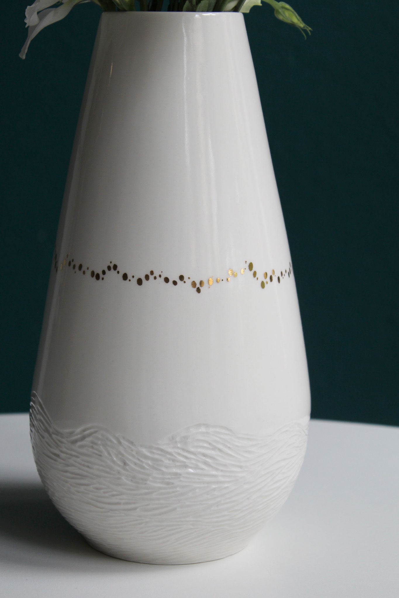 Vase Goutte - Blanc