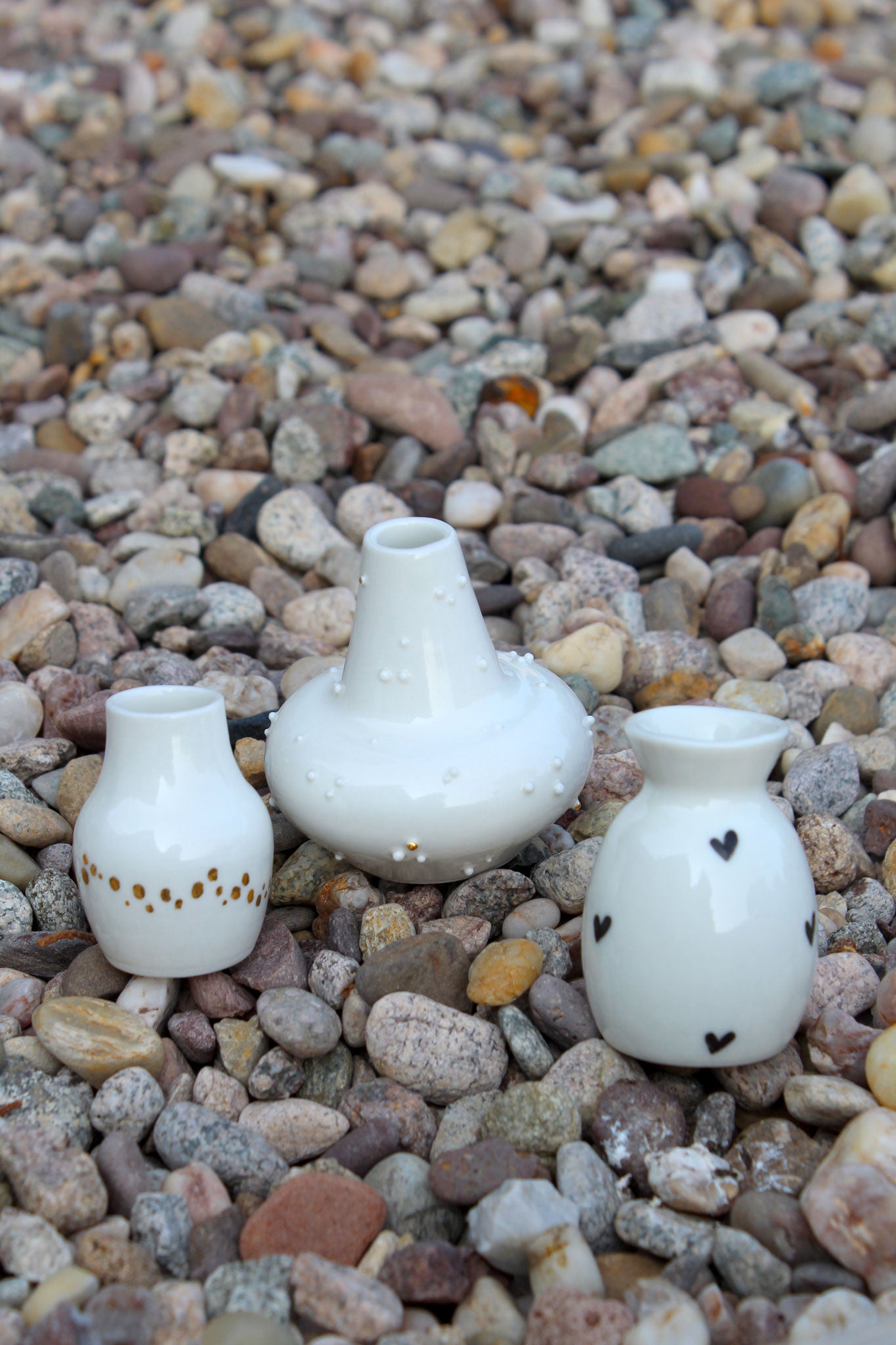 Coffret Trio Soliflores Or