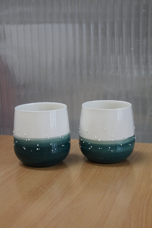 Duo tasses à thé Célestine