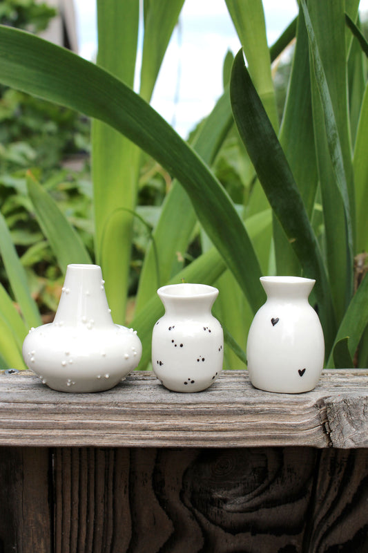 Trio de petits Soliflores