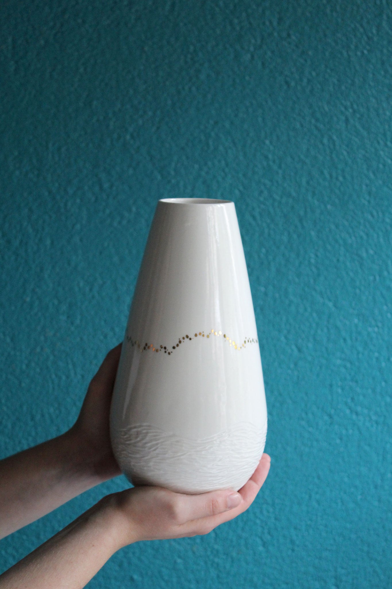 Vase Goutte - Blanc