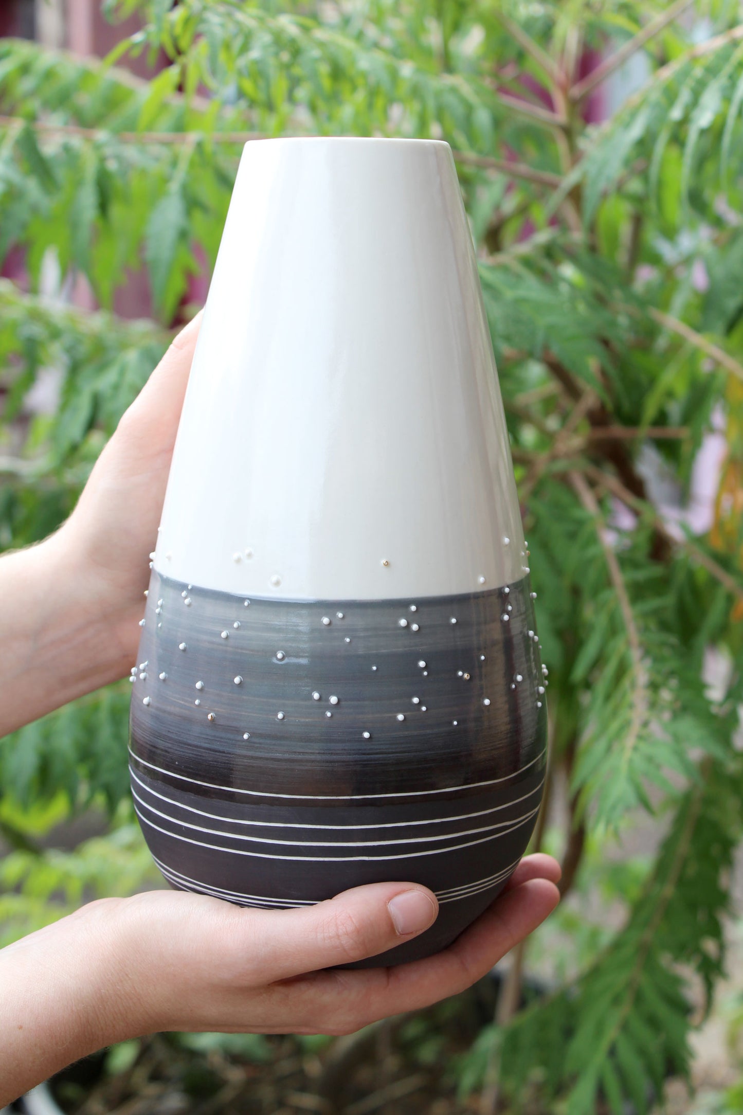 Vase Goutte - Noir